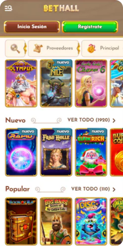 Bethall casino ranuras