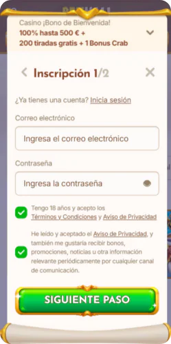 Bethall casino registrarse