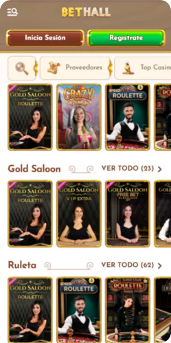 Casino Bethall en vivo